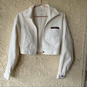 Corduroy Jacket white